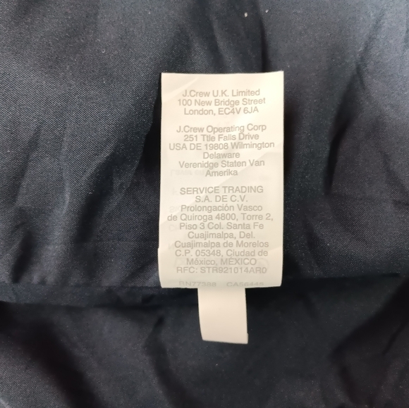 J.Crew  Wool blend Full zip Village Coat Ladies size S - Picture 10 of 15